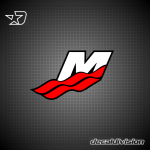 Mercury Outboard Motor Logo Sticker